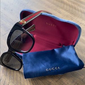Gucci Glitter Arm Sunnies